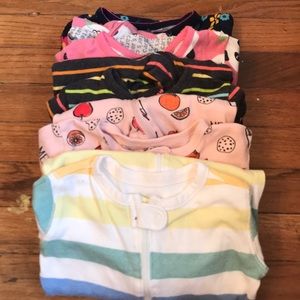 2t Girls Onesie PJs